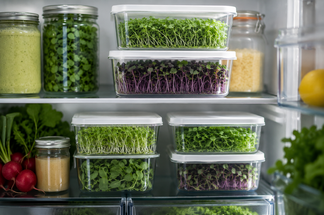 How to Store Microgreens to Keep Them Fresh (+ Can You Freeze Them?)
